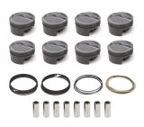 Mahle MS Piston Set SBF 464ci 4.170in Bore 4.250in Stroke 6.7in Rod .990 Pin -20cc 10.4 CR Set of 8 thumbnail 5