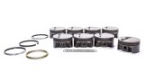 Mahle MS Piston Set SBC 384ci 4.040in Bore 3.750in Stroke 5.7in Rod .927 Pin -5cc 11.1 CR Set of 8 thumbnail 5