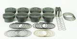 Mahle MS Piston Set SBC 427ci 4.125in Bore 4.000in Stroke 6.0in Rod 0.927 Pin 4cc 13.7 CR Set of 8 thumbnail 2