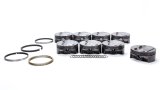 Mahle MS Piston Set SBC 427ci 4.125in Bore 4.000in Stroke 6.0in Rod 0.927 Pin 4cc 13.7 CR Set of 8 thumbnail 5
