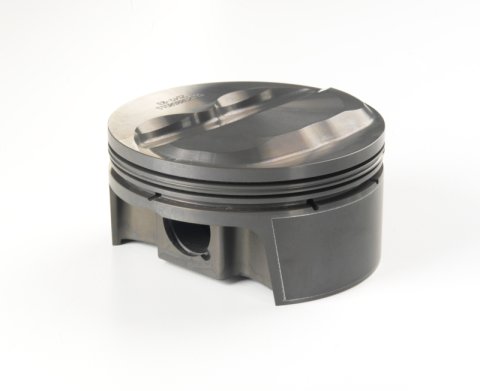 Mahle MS Piston Set SBC 420ci 4.155in Bore 3.875in Stroke 6.0in Rod .927 Pin 4cc 13.4 CR Set of 8 thumbnail 3