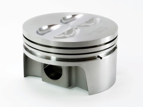 Mahle MS Piston Set GM 604 353ci 4.02in Bore 3.48in Stk 5.7in Rod 0.927 Pin -5cc 10.5 CR Set of 8 thumbnail 1