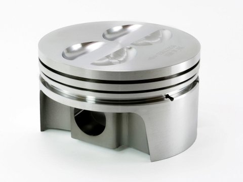 Mahle MS Piston Set GM 604 353ci 4.02in Bore 3.48in Stk 5.7in Rod 0.927 Pin -5cc 10.5 CR Set of 8 thumbnail 4