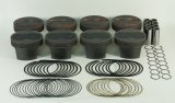Mahle MS Piston Set SBC 388ci 4.060in Bore 3.750in Stroke 6.0in Rod .927 Pin 6cc 12.2 CR Set of 8 thumbnail 2