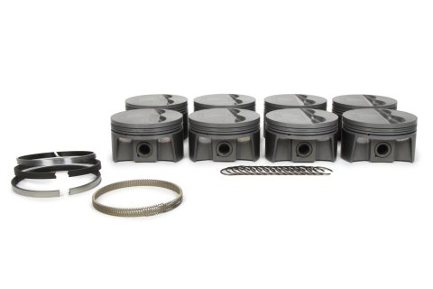 Mahle MS Piston Set SBF 307ci 4.040in Bore 3in Stroke 5.09in Rod .912 Pin -6cc 8.9 CR Set of 8 thumbnail 4
