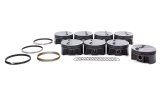 Mahle MS Piston Set SBC 359ci 4.04in Bore 3.500in Stroke 6.0in Rod .927in Pin -4cc 10.6 CR Set of 8 thumbnail 6