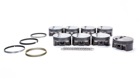 Mahle MS Piston Set SBC 362ci 4.060in Bore 3.480/3.500stk 6.0in Rod .927 Pin -5cc 10.5 CR Set of 8 thumbnail 5
