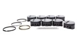 Mahle MS Piston Set SBC 379ci 4.155in Bore 3.480/3.500stk 6.0in Rod .927 Pin -5cc 10.9 CR Set of 8 thumbnail 5