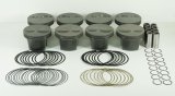 Mahle MS Piston Set SBC 383ci 4.030in Bore 3.750stk 6.125in Rod .0927in Pin -2cc 11.5 CR Set of 8 thumbnail 2