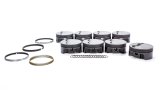 Mahle MS Piston Set SBC 379ci 4.155in Bore 3.480/3.5stk 6.125in Rod .927 Pin -5cc 10.9 CR Set of 8 thumbnail 5