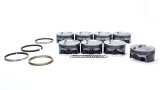 Mahle MS Piston Set SBC 358ci 4.030in Bore 3.480/3.5stk 6.125in Rod 0.927 Pin -16cc 9.2 CR Set of 8 thumbnail 5