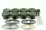 Mahle MS Piston Set SBC 362ci 4.060in Bore 3.480/3.5stk 6.125in Rod 0.927 Pin -16cc 9.3 CR Set of 8 thumbnail 5
