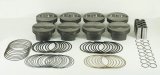 Mahle MS Piston Set SBC 407ci 4.155in Bore 3.5/3.75stk 6.125/6in Rod .927 Pin 12.5/13.3 CR Set of 8 thumbnail 4
