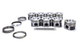 Mahle MS Piston Set Duramax 4.075in Bore 3.898in Stk 6.417in Rod 1.358 Pin -41.8cc 16.5 CR Set of 8 thumbnail 4