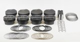 Mahle MS Piston Set GM LSX 440cid 4.185x1.110RCH 4.0 Stk 6.125 Rod .927 Pin 5.6cc 14.0CR - Set of 8 thumbnail 1