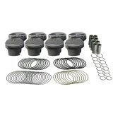 Mahle MS Piston Set Chevy SB 389ci 4.135in Bore 3.625/3.75 Stroke 6.125/6 Rod .927 HD Pin 9cc 13.5CR thumbnail 3