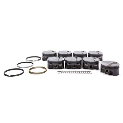 Mahle MS PowerPak LS 6.2L 4.065in Bore 3.622 Stroke 6.098 Rod .945 Pin 453g Flat Top Piston Kit