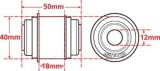SPC Performance xAxis Sealed Flex Joint for Mustang Cobra thumbnail 4