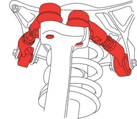 SPC Performance 09-17 Audi A4/RS4/S4 / 09-16 Audi A5/S5 Front Upper Multi Link Control Arm - Right thumbnail 6