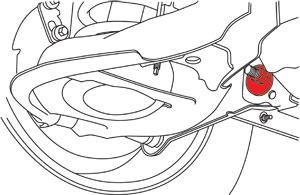 SPC Performance GM REAR CAM NUT thumbnail 2