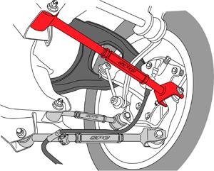 SPC Performance 08-10 Honda Accord/09-10 Acura TSX/TL Rear Adjustable Camber Arm thumbnail 3