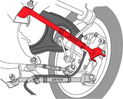 SPC Performance 08-10 Honda Accord/09-10 Acura TSX/TL Rear Adjustable Camber Arm thumbnail 8