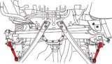 SPC Performance 05-10 Ford Mustang (V6/V8) Rear Adjustable Trailing Arms thumbnail 6