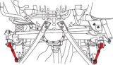 SPC Performance 05-10 Ford Mustang (V6/V8) Rear Adjustable Trailing Arms thumbnail 7