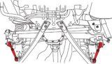 SPC Performance 05-10 Ford Mustang (V6/V8) Rear Adjustable Trailing Arms thumbnail 8