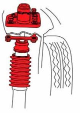 SPC Performance 94-04 Ford Mustang (V6/V8) Front Adjustable Strut Mounts thumbnail 4