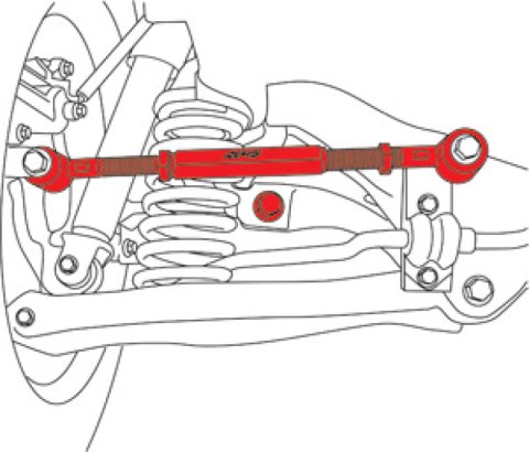 SPC Performance 07-10 Hyundai Elantra/Kia Optima Rear EZ Arm XR Adjustable Control Arm thumbnail 9