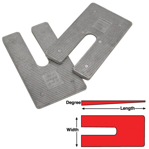 SPC Performance AL SHIMS 3.5X6.25X3 deg.(6) thumbnail 6