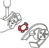 SPC Performance 99-05 VW Golf/Jetta/00-06 Audi TT Nylon Toe Shim (0.38deg.) thumbnail 2