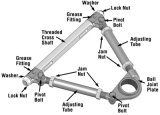 SPC Performance Pro Series Front Adjustable Upper Control Arm (Chrysler Thread-In 10deg) (Race Only) thumbnail 8