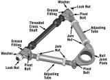 SPC Performance Pro Series Front Adjustable Upper Control Arm (Chrysler Thread-In 10deg) (Race Only) thumbnail 7