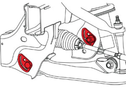 SPC Performance GM 1500 Front Caster/Camber Adjustment Cam Kit - Pair thumbnail 4
