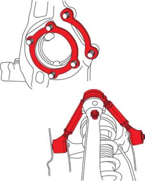 SPC Performance 03-08 Nissan 350Z/03-07 Infiniti G35 Front Adjustable Control Arms thumbnail 8