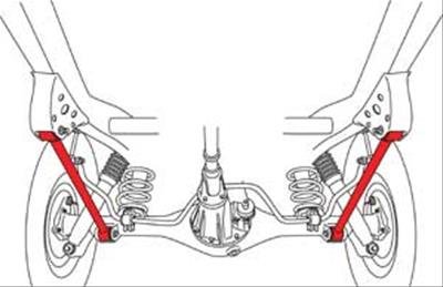 SPC Performance 08+ Toyota Landcruiser Rear Lower Control Arms (Pair) thumbnail 1