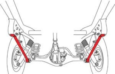 SPC Performance 08+ Toyota Landcruiser Rear Lower Control Arms (Pair) thumbnail 5