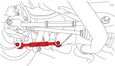 SPC Performance 03-06 Subaru Baja/00-09 Legacy/Outback Rear Camber Kit (SINGLE ARM-REQUIRES 2) thumbnail 4