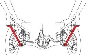 SPC Performance Toyota Lower Control Arms thumbnail 4