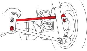 SPC Performance Santa Fe Adj. Rear Arm thumbnail 1