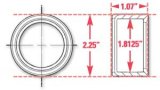 SPC Performance Weld-In Ring Kit 1.81 in. ID thumbnail 4
