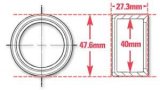 SPC Performance Weld-In Ring Kit 40 mm ID thumbnail 2