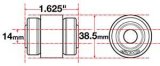 SPC Performance xAxis Jeep Track Bar thumbnail 2