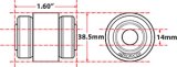 SPC Performance xAxis Jeep Track Bar thumbnail 3