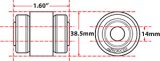 SPC Performance xAxis Jeep Track Bar thumbnail 5