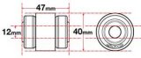 SPC Performance xAxis Sealed Flex Joint thumbnail 2