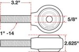 SPC Performance xAxis Rod End Ball Joint thumbnail 5
