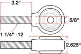 SPC Performance xAxis Rod End Ball Joint thumbnail 4
